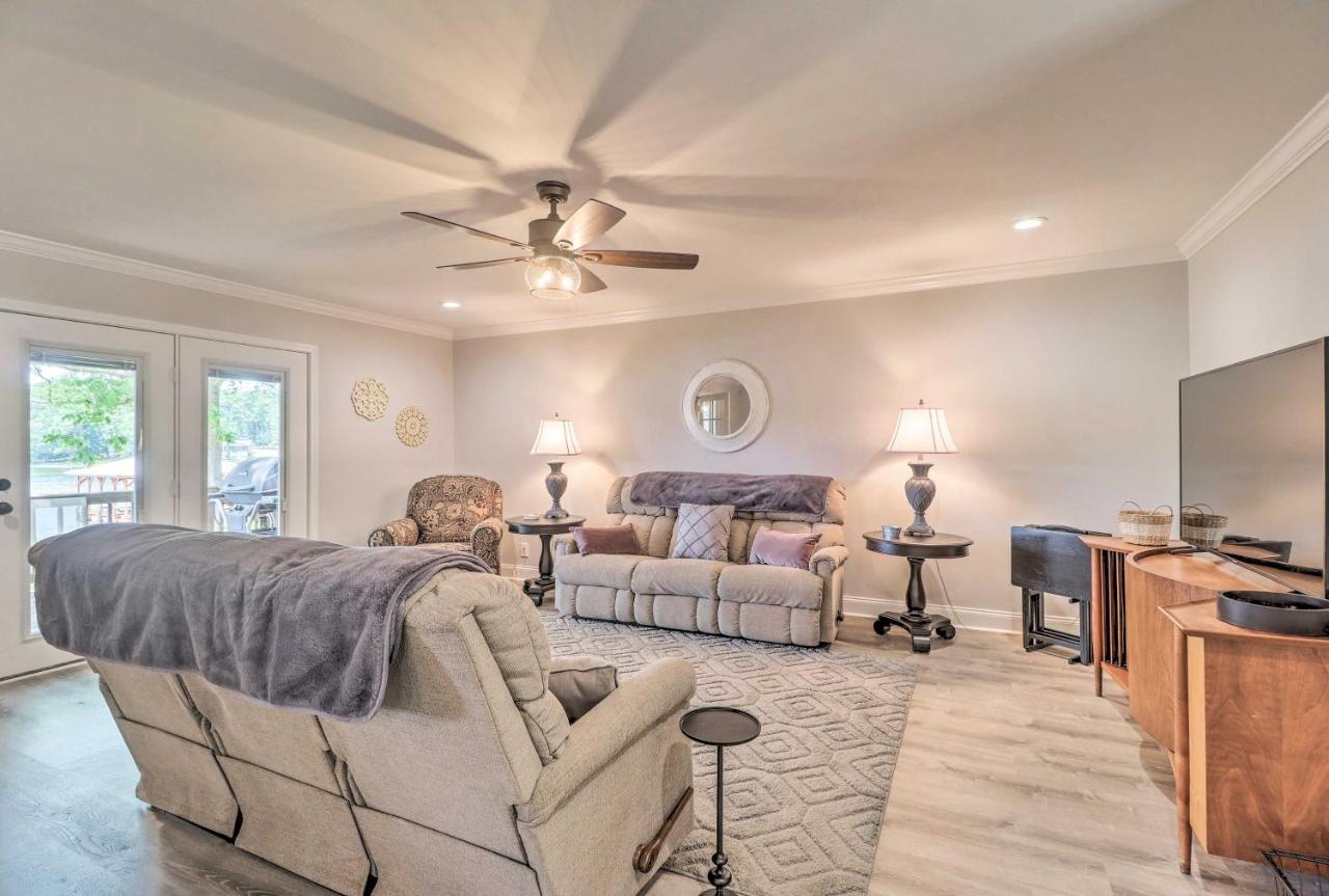 Waterfront Lake Sinclair Home With Boat Dock! Milledgeville Eksteriør billede