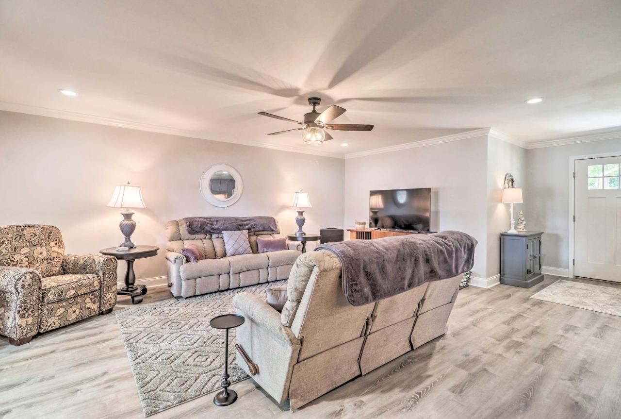Waterfront Lake Sinclair Home With Boat Dock! Milledgeville Eksteriør billede
