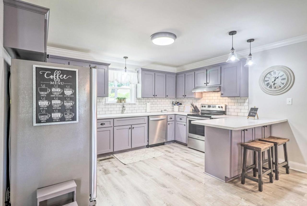 Waterfront Lake Sinclair Home With Boat Dock! Milledgeville Eksteriør billede