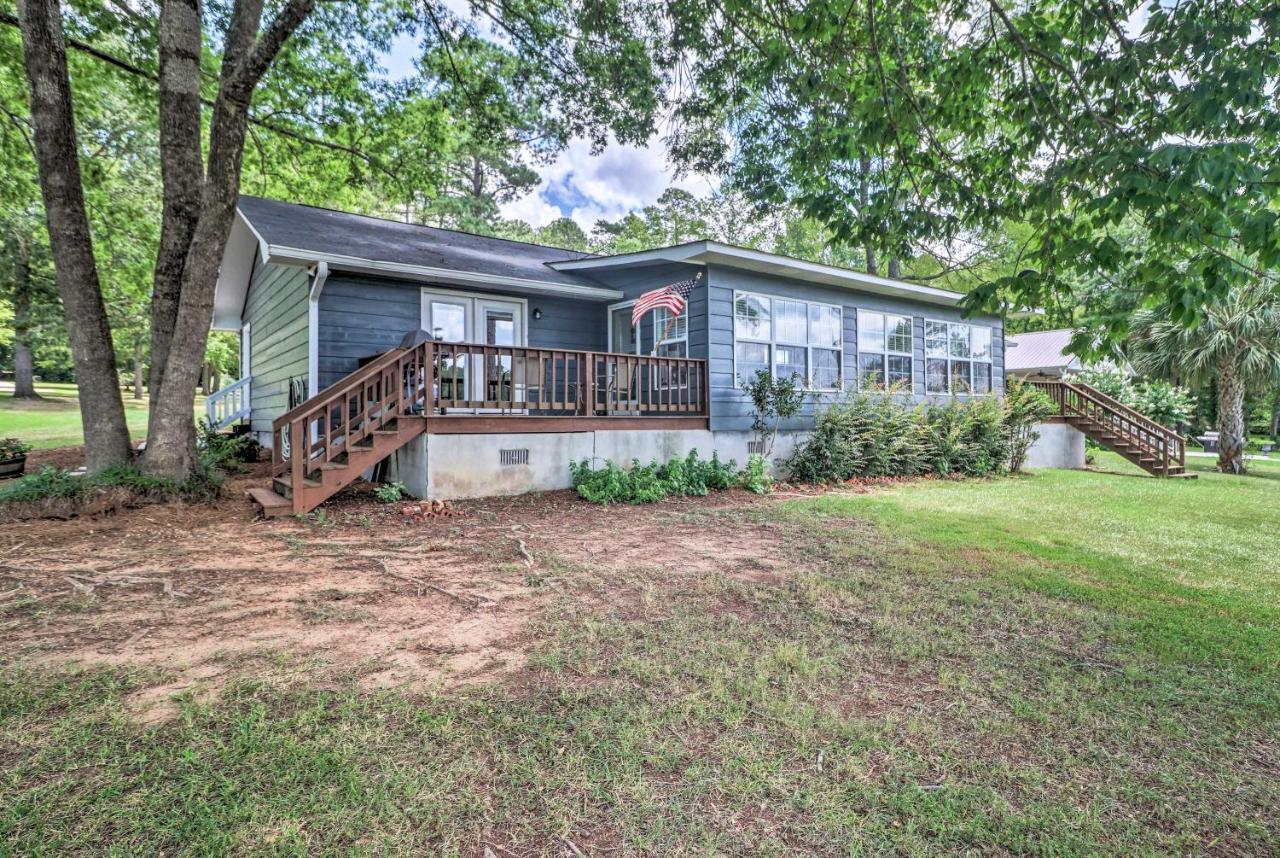 Waterfront Lake Sinclair Home With Boat Dock! Milledgeville Eksteriør billede