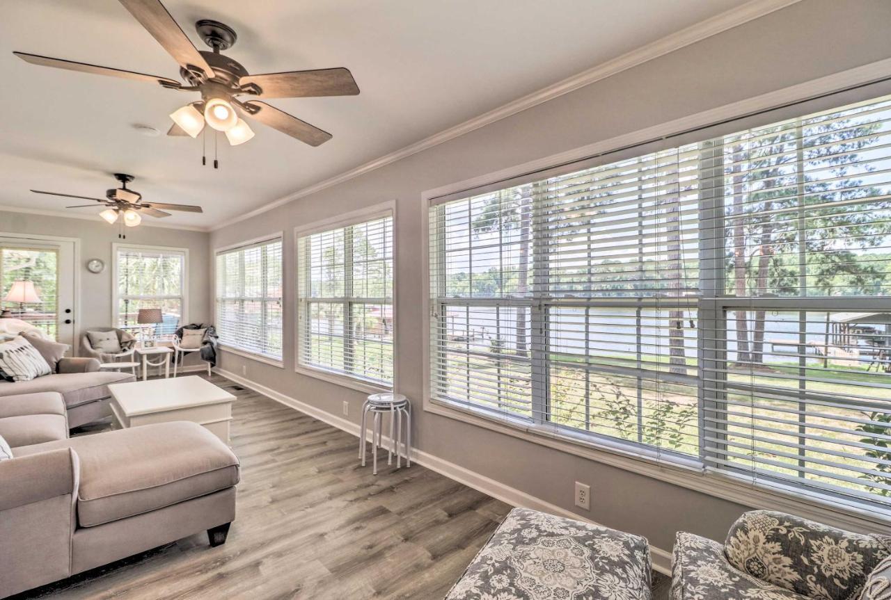 Waterfront Lake Sinclair Home With Boat Dock! Milledgeville Eksteriør billede
