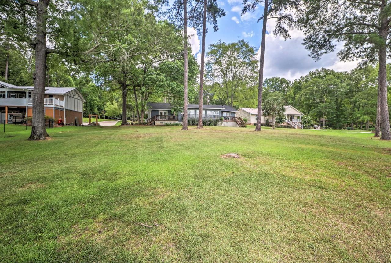 Waterfront Lake Sinclair Home With Boat Dock! Milledgeville Eksteriør billede